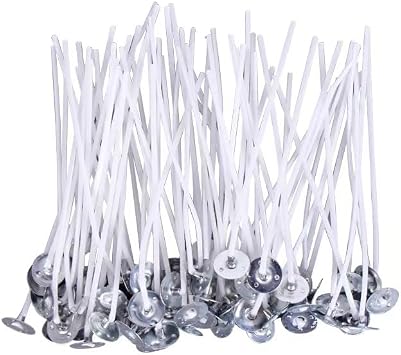 Candle Wicks for Adults 50PCS, Wicks for Soy Candles,Candle Gift Self Making