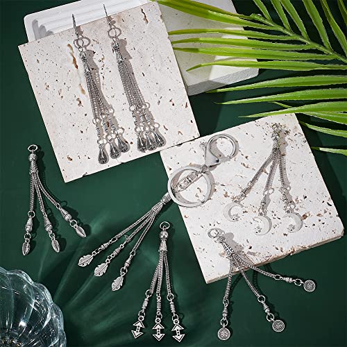 Colgantes de borla para bolsos que solucionan la pérdida de llaves con estilo 5