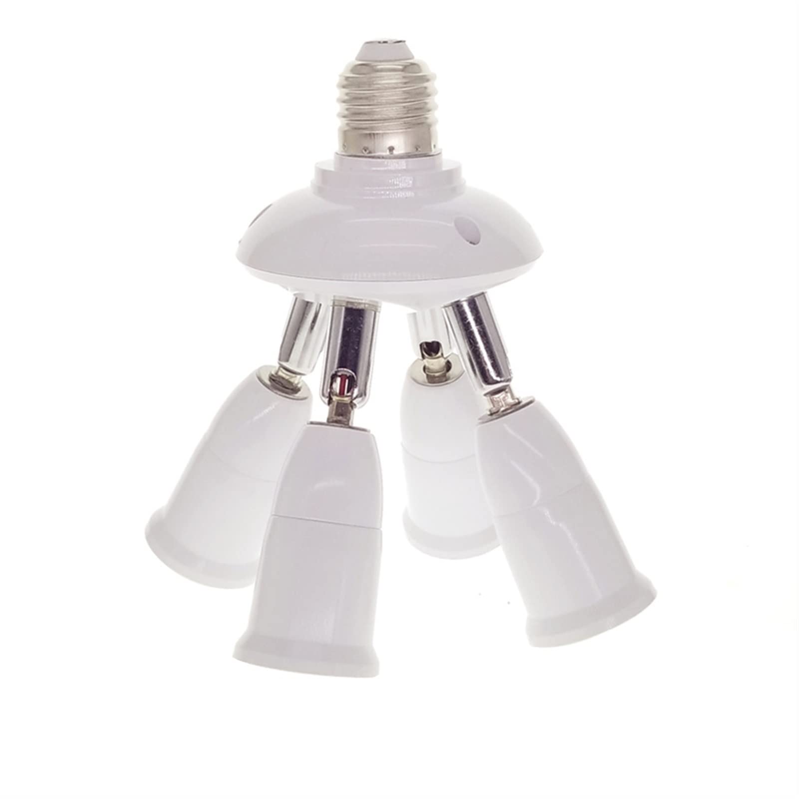 Oprawy oświetleniowe Uchwyt żarówki, adapter żarówki, rozdzielacz E27 3/4/5 Uchwyt lampy czołowej Regulowany adapter uchwytu żarówki LED Konwerter gniazda Uchwyt lampy Uchwyt lampy(Without Switch 4in1