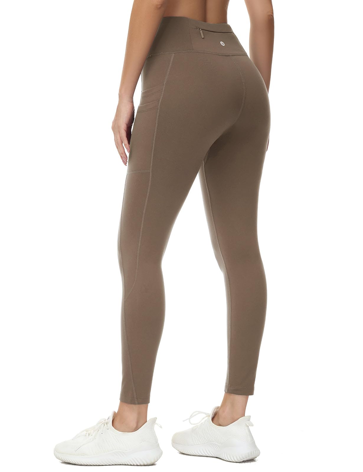 baleaf Leggins Termici Donna Impermeabile Vita Alta Pantaloni Invernali Sportivi Felpati Leggings Caldi Trekking con Tasche