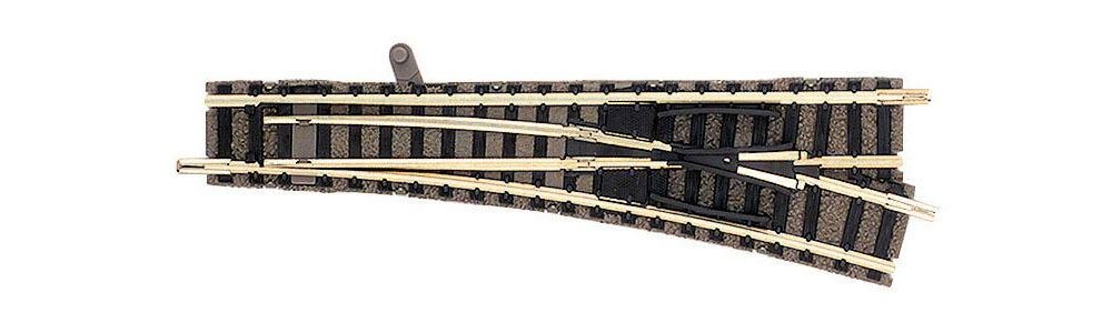 Aiguillage Fleischmann 9171 droit rail N Piccolo avec ballast miniature - 2