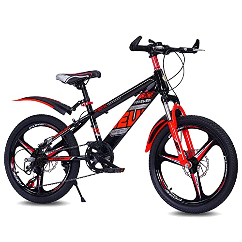 Gymqian Kinder Fahrrad Kinder Im Freien Fahrrad 20 Zoll Jungen Und Mädchen Radfahren, Geeignet Für Kinder 9-14 Jahre Alt, Rot, Blau, Grünes Fahrrad,Rot