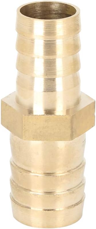 Conector redutor reto para mangueira X AUTOHAUX em latão 19 mm para 16 mm – 1 unidade