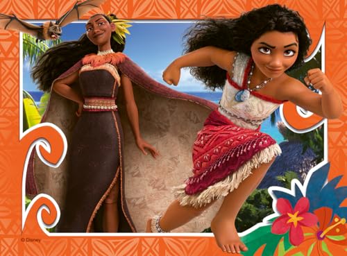 Rompecabezas Ravensburger Moana 2 para niños: paquete de 4 rompecabezas con conteo creciente de piezas (12, 16, 20 y 24 piezas) | Ideal como actividad sin pantallas miniatura 5