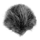 Cabilock Pelziger Mikrofon Windschutz mit Hochdichtem Kunstfell Winddichter Mikrofon schutzbezug Leichtes Einfach zu Montierendes Zubehör für Lavalier und Handmikrofone Vielseitig für