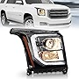 Archaic Headlight Assembly For 2015-2020 GMC Yukon/Yukon XL OE Style DRL Halogen Headlamp, Passenger side 84155710 23387148 23288541 23445462 23342010 84564096 84155708