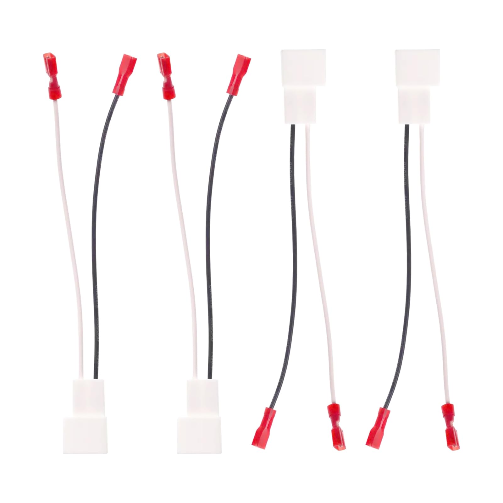 CBR 4 Pack 72-8104 Speaker Harness Replacement Compatible with Toyota Tacoma Tundra Camry Corolla 4 Runner Scion Pontiac Speaker Wiring Harness Adapter