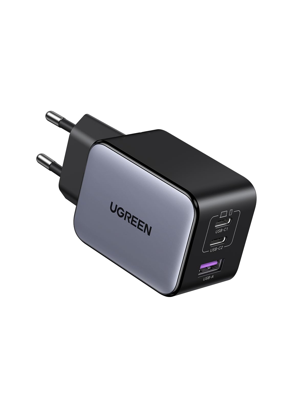 UGREEN Nexode X Caricatore 65W USB C GaN, Alimentatore USB C Compatibile con Samsung Galaxy S24/ S24 Ultra/ S23 Ultra, MacBook Pro/Air, iPhone 16/15/14/13/12, ASUS, iPad Pro/Air, Steam Deck