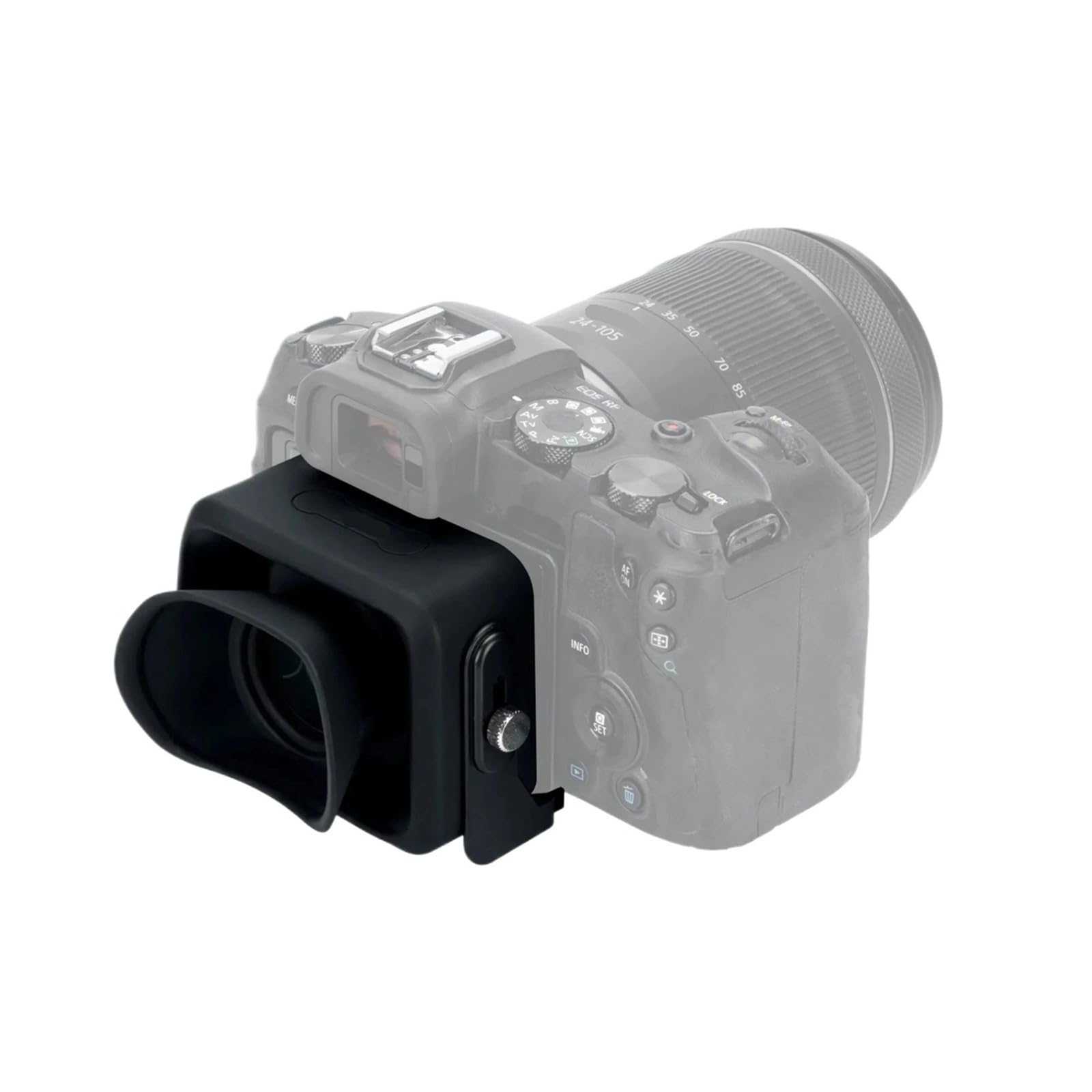 Compatible con cámaras LCD de 3,0" Ocular Extensor de Visor LCD Plegable 3X