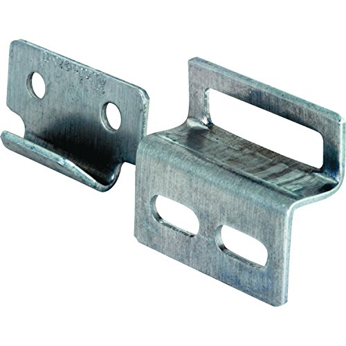 Prime-Line Products L 5791 Window Screen Top Hangers with Mill Finish (4 Pack), Stamped Aluminum, 1-1 8