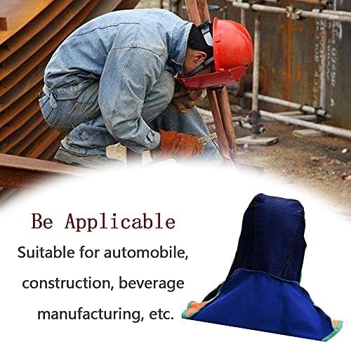FR Welding Hood Fireproof and Washable Welding Caps Welding Neck Protector for Head Protection