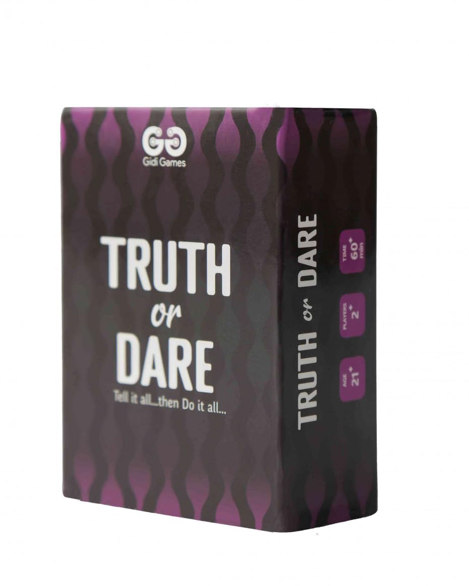 Gidi Games Truth or Dare - an Adult Party Game to Ignite Your Game Night