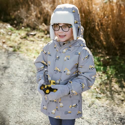 Image of JAN & JUL Waterproof Fleece Lined Rain Jacket, Raincoat for Toddlers and Kids