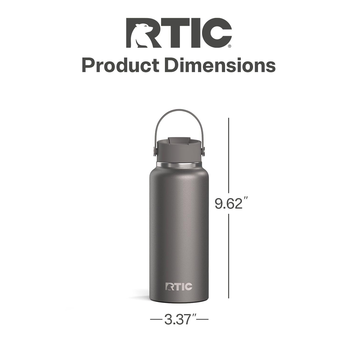 Amazon.com: RTIC 32oz Outback Water Bottle, Ceramic Lined