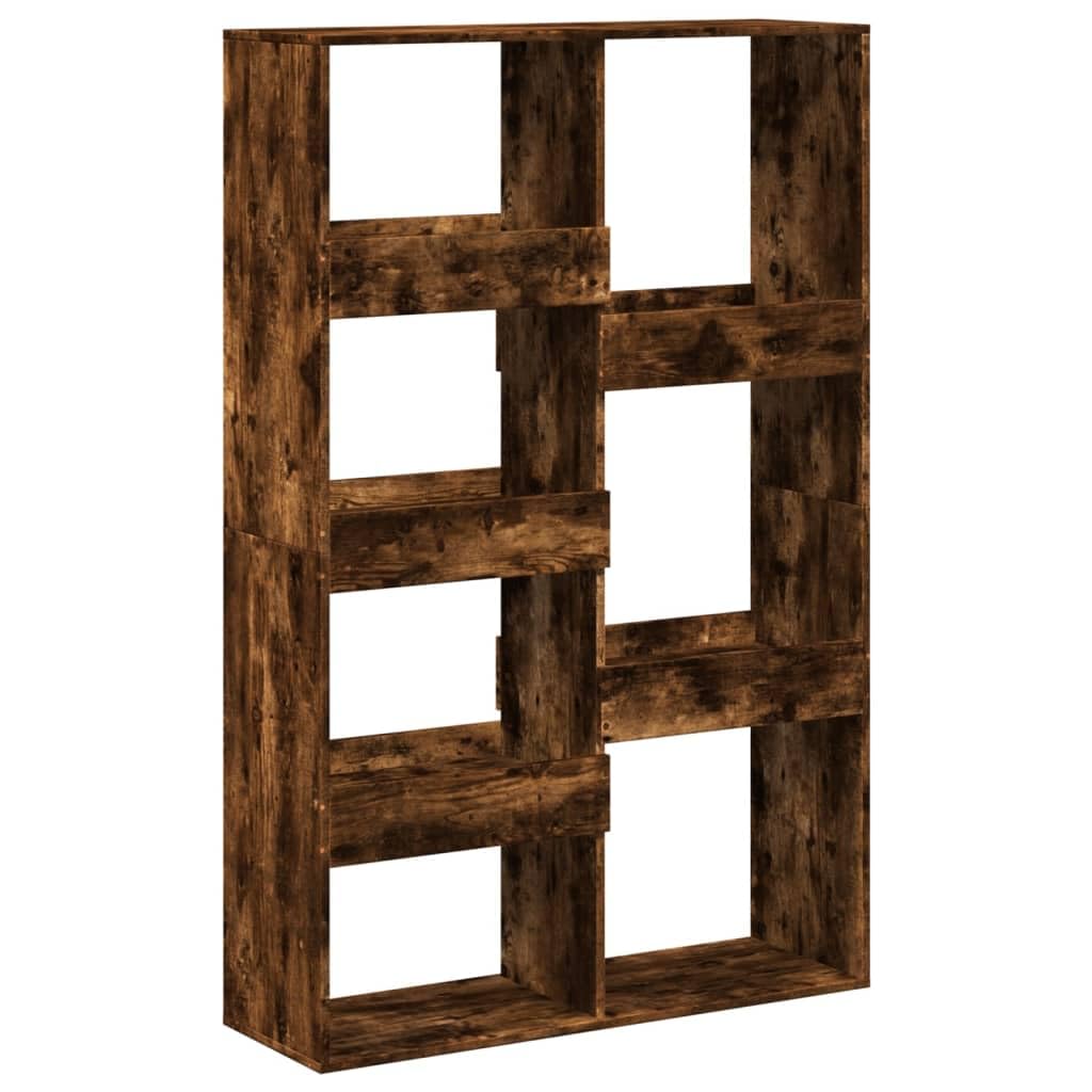 Libreria di incenso 100 x 33 x 155,5 cm, materiale in legno, 7 scomparti, versatile per soggiorno, studio, pratica custodia a libro