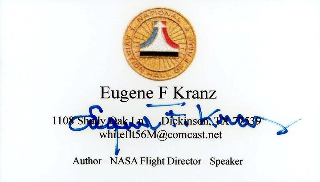 アポロ13号 関係者 直筆サイン11点セット アポロ13号 関係者 直筆サイン11点セット