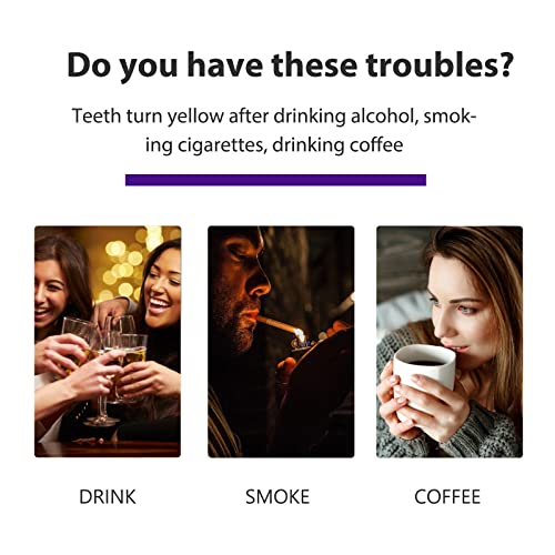 Purple Toothpaste For Teeth Whitening, Teeth Whitener, V-34 Color Corrector Toothpaste, Purple Teeth Whitening Toothpaste, Teeth Whitening Mousse, Foam Toothpaste Whitening Stain Removal #TOP3