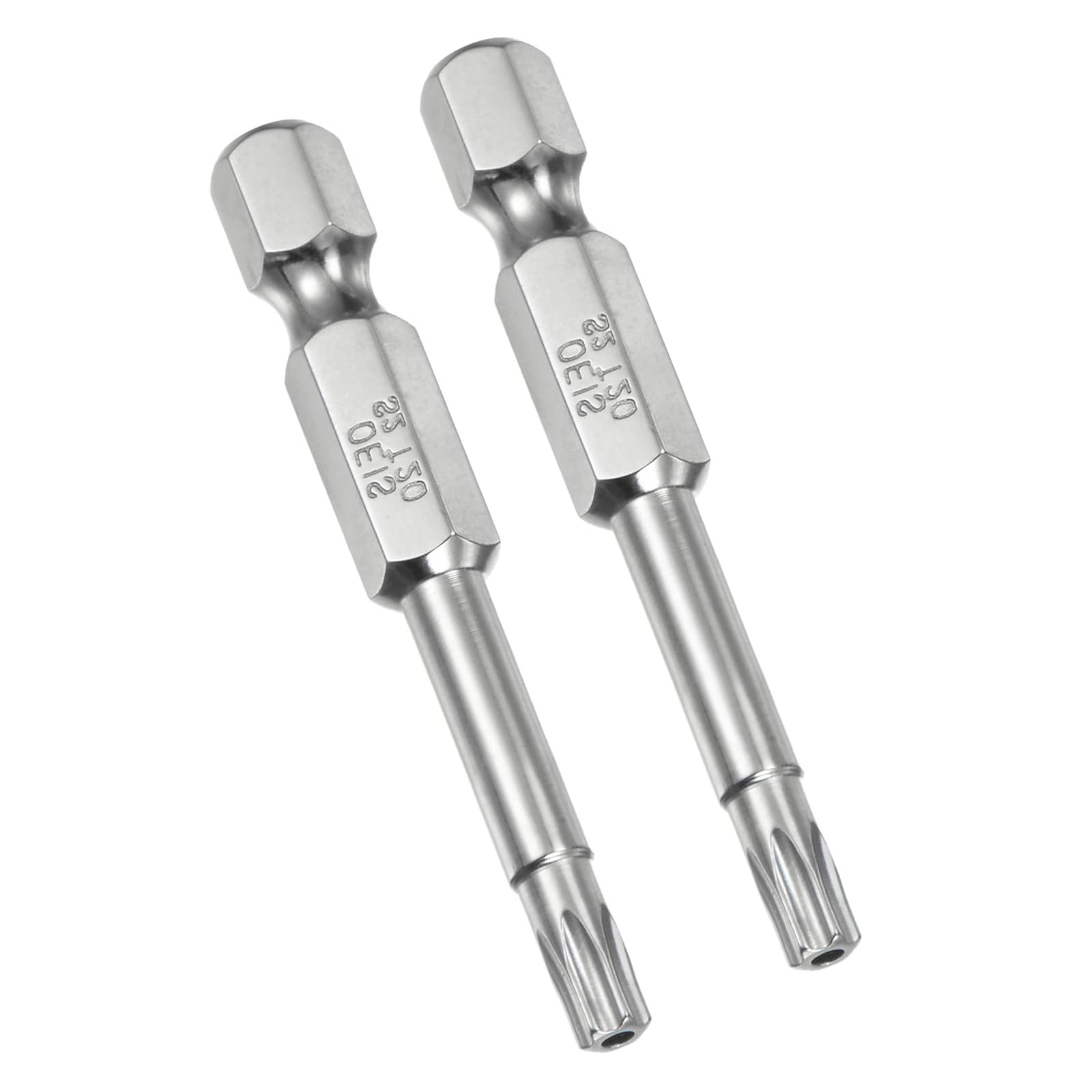 TA-VIGOR 2Pcs T20 Torx Head Screwdriver Bits 1/4 Inch Hex Shank