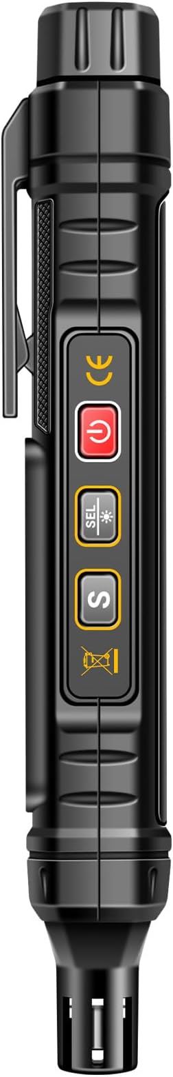 Flammable Gas Leak Detector 50-1000PPM Sound Alarm Gas Sensing Semiconductor Analyzer LCD Backlight Environmental Test Tool