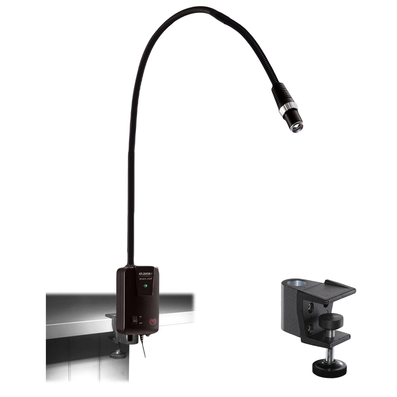 Generico Lampada da Visita Medica a LED da Tavolo Disponibile Lampada da Visita Medica a Collo D'Oca Luce Fredda Regolabile per ambulatori odontoiatrici