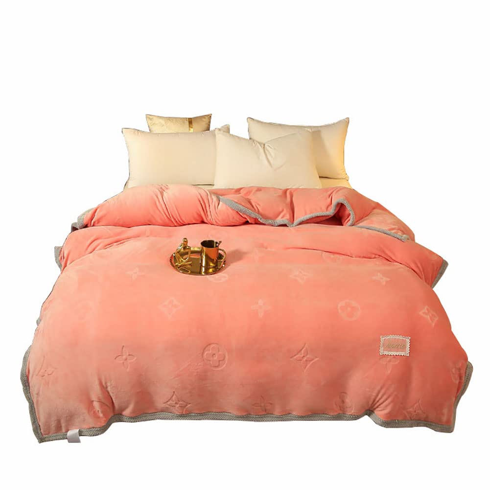 Couette d'hiver imprimée F King 240x220cm couverture minimaliste chic chaude et ultra douce
