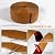 Floor Transition Strip, 3.3 Ft Self Adhesive Vinyl Flooring Transition Strips Wood to Tile Floor Divider Strip for Joining Floor Gaps Tiles Carpet Threshold Transition (1.97in W, Light Brown)