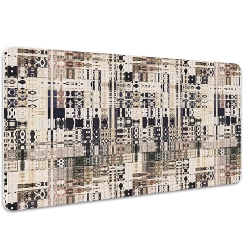 Tapis de souris antidérapant en vinyle PVC lavable style bohème - 7