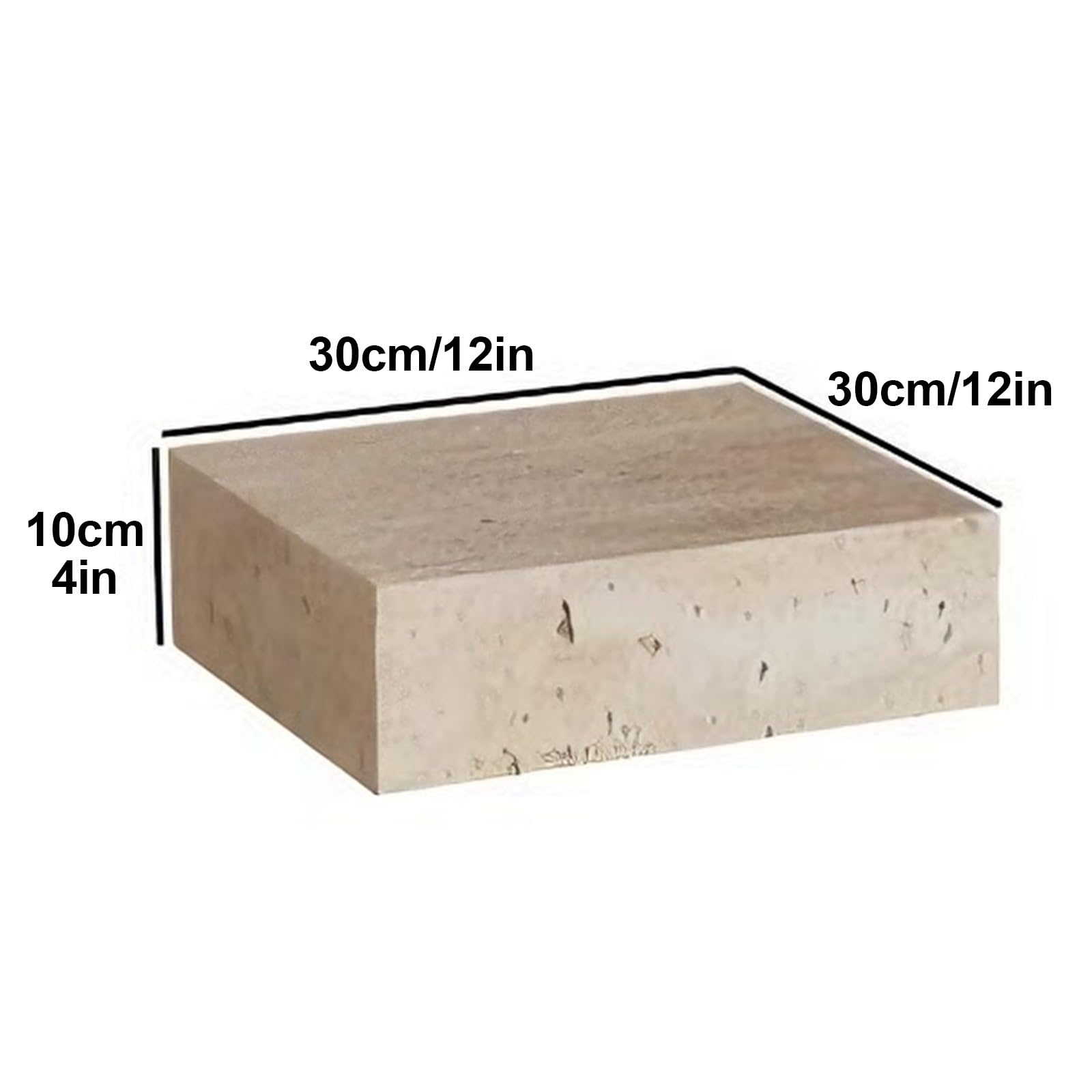 Soporte de pedestal de maniquí, pilares cuadrados para decoración artística, patrón de mármol de imitación para decoración de entrada y eventos