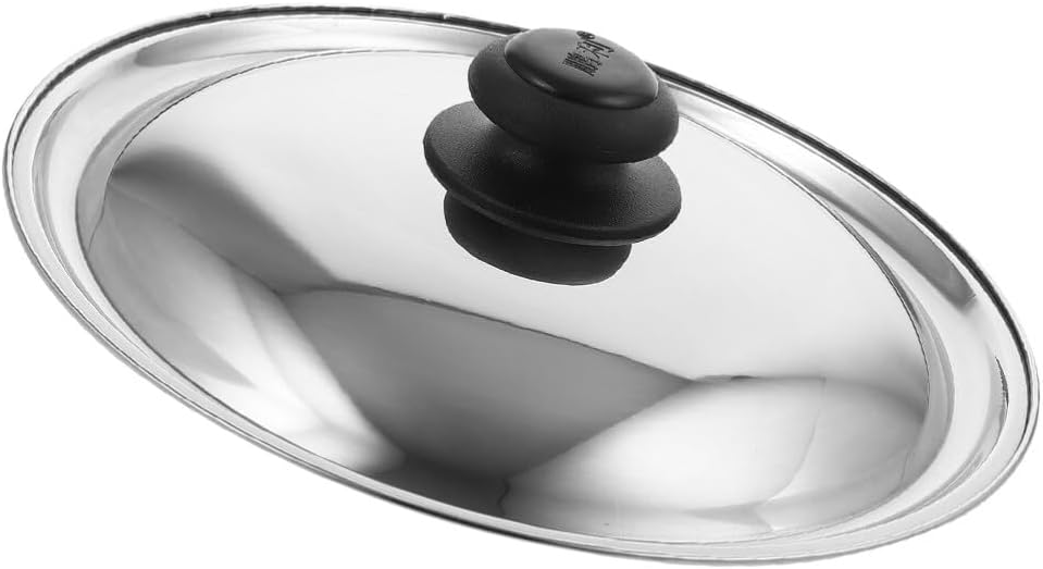 Cabilock 11 inch Universal Pan Lid, Stainless Steel Pot Lid