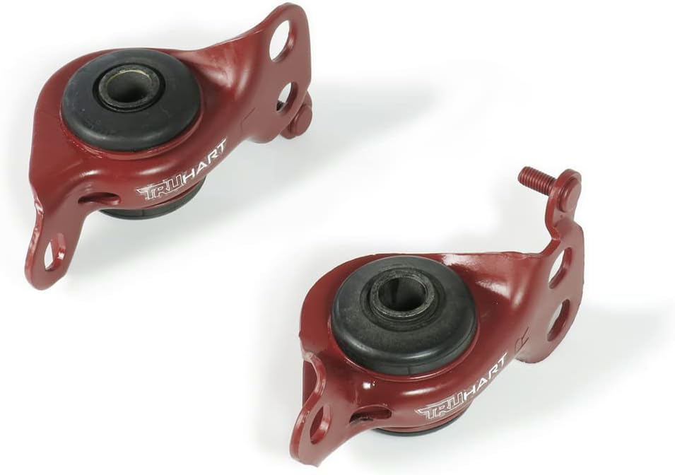 Truhart Front Compliance Bushings Rubber Compatible With 1992-1995 Civic / 1994-2001 Integra