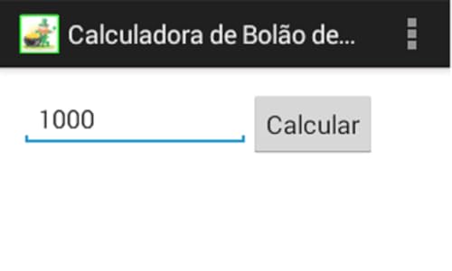 Calculadora de Bolão para Mega-Sena