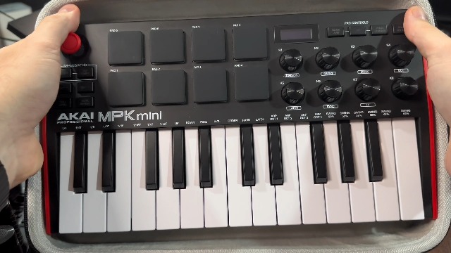 Watch Travel Hard Carrying Case for Akai Professional MPK Mini