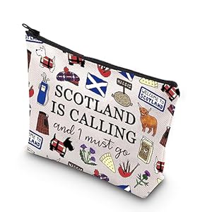 TSOTMO Schottland Make-up Tasche Edinburgh Design