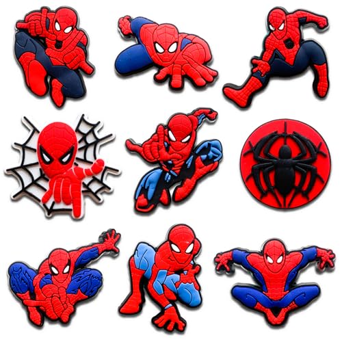 9Pcs Shoe Decoration Charms for Croc Clog Cute Charms Accessories