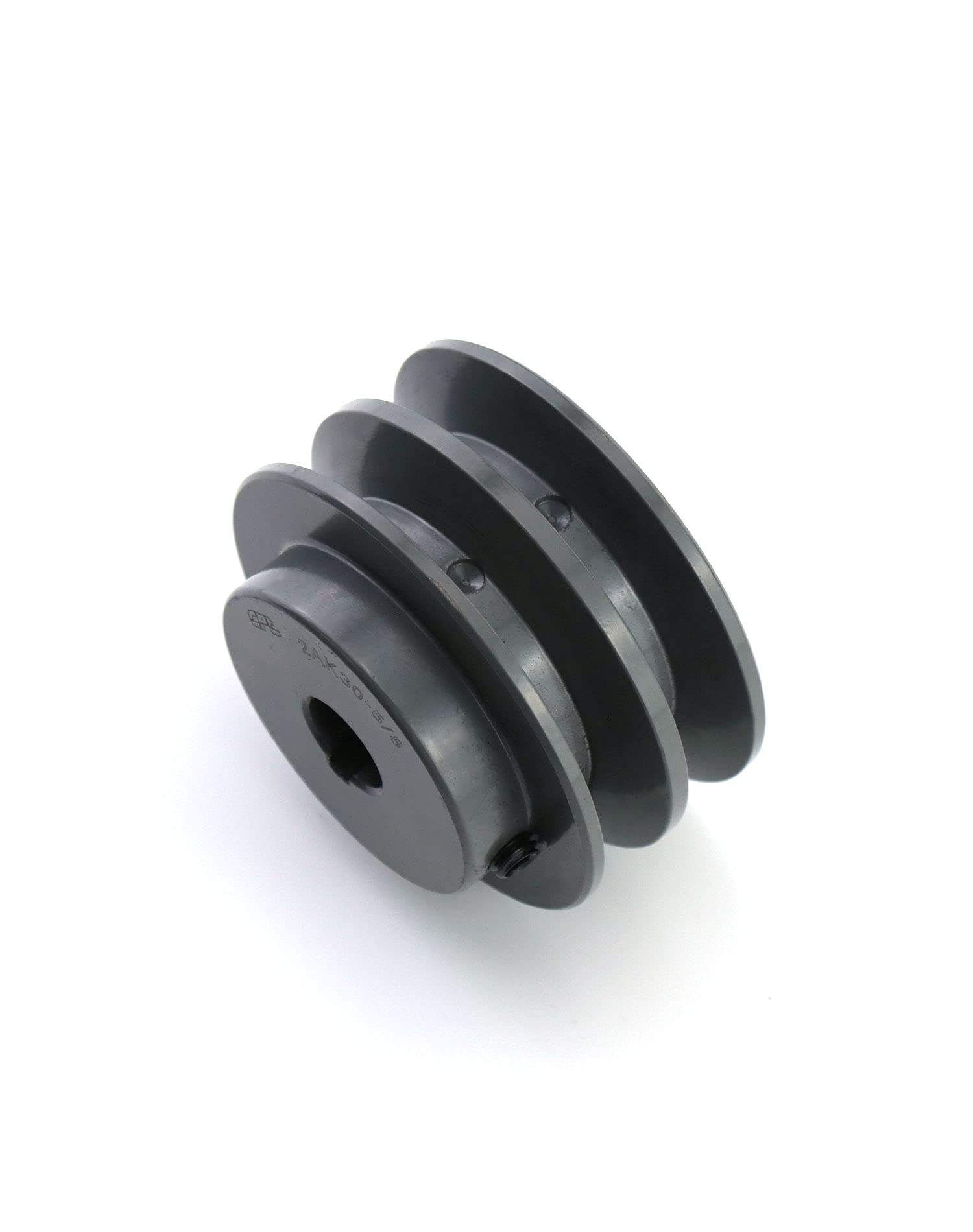 QWORK 2AK3058 Double Groove Pulley/Sheave, 3.05"OD 5/8" Bore, AK Fixed Bore Pulley, for A, 3L & 4L (A & AX) V-Belts, Cast Iron — Amazon image 6