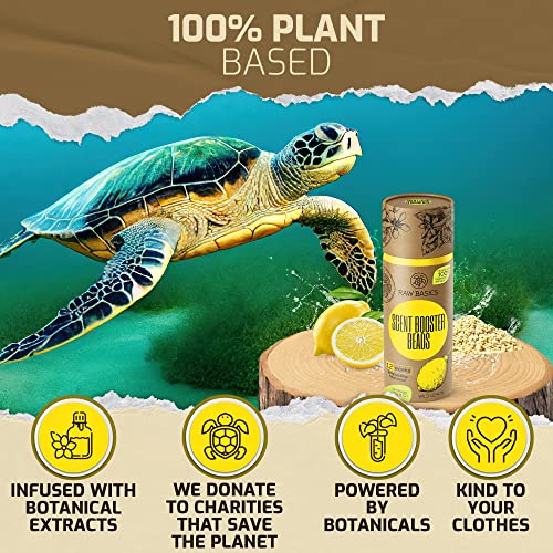 Scent Boosters For Washer, Wild Lemon Aroma - Bulk Laundry Booster Beads And Fabric Smell Deodorizer - In Wash Odor Eliminator Pods For Fresh Scented Clothes #TOP2