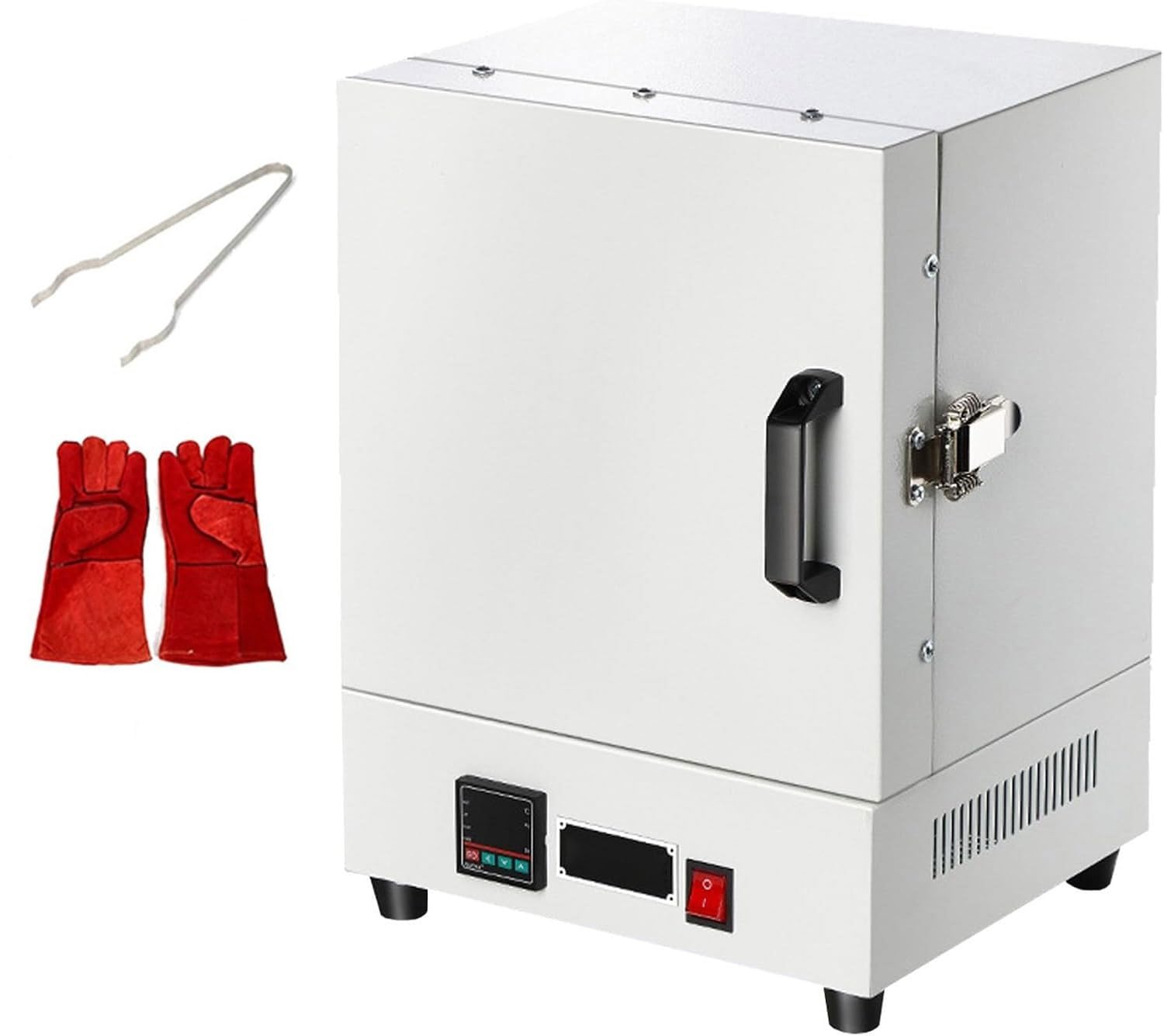 Horno eléctrico de calefacción de cuatro lados, horno de mufla de 2000 W 0-1150 °C, horno ajustable de temperatura constante, for metal y cerámica