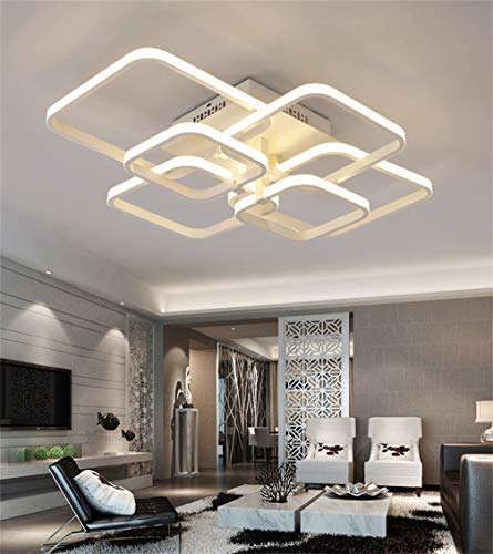 Lustre de salon moderne et dimmable pour créer une ambiance chaleureuse dans votre chambre