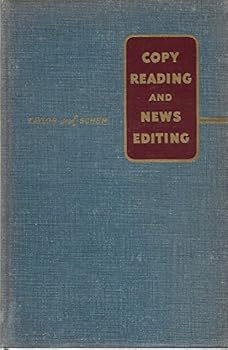 Hardcover Copy reading and news editing (Prentice-Hall journalism series) Book