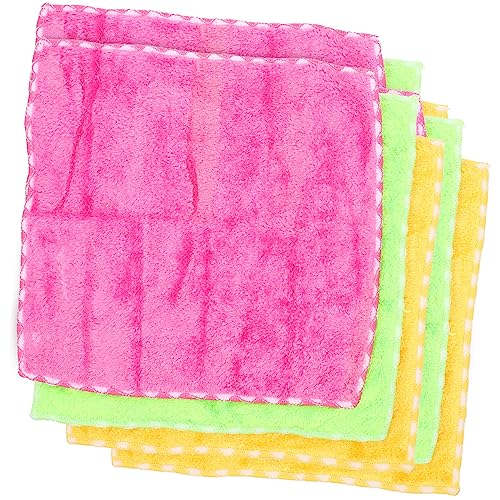 DEARMAMY Paños De Cocina Coral 9unid. Paño De Lavado Microfibra Suave para Platos Mesa