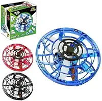 DRONE UFO INFANTIL MULTI SENSOR RECARREGAVEL LED (preto)