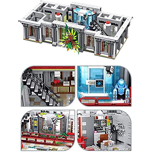 FYHCY Bausteine Haus Bausatz, Panlos 613002 Arkham Asylum, 7537 Klemmbausteine Sanctum Sanctorum mit Beleuchtung… – Bild 6
