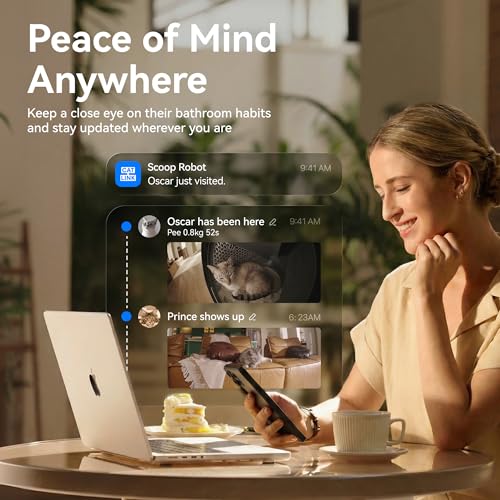 Image of CATLINK Scooper Robot Automatic, Self-Cleaning Cat Litter Box, 5G WiFi App Control & Multiple Cats Dual-Ai Camera Tracking, Auto Waste Packing, Smart Robot with Odor Control, Large