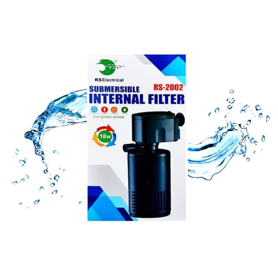 RS Electrical Submersible Energy Saving Internal Filter (RS-2002 | 18W | 1500L/H | Upto 2 Feet Tank) (B09J551ZQ9) Amazon Price History, Amazon Price Tracker
