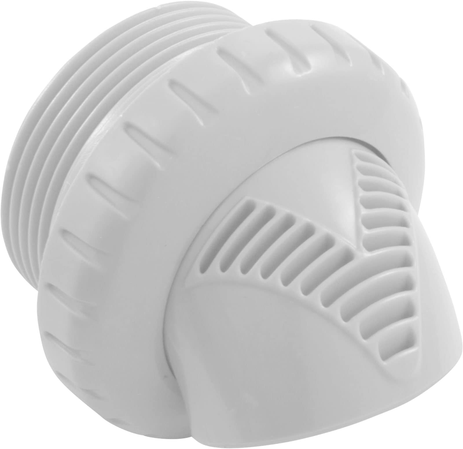 Infusion V-fitting for Inlet and Return Line, Venturi, White