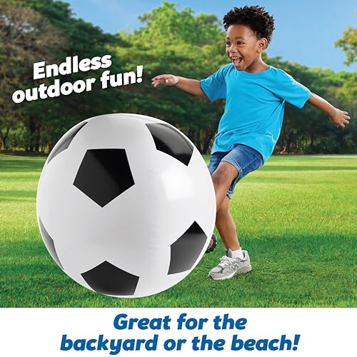 Kidoozie Jumbo Soccer Ball - Kick Up Giant Fun with Active Play - Perfect for Little Athletes Ages 3+