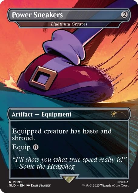 Amazon.com: Magic the Gathering Secret Lair x Sonic The Hedgehog