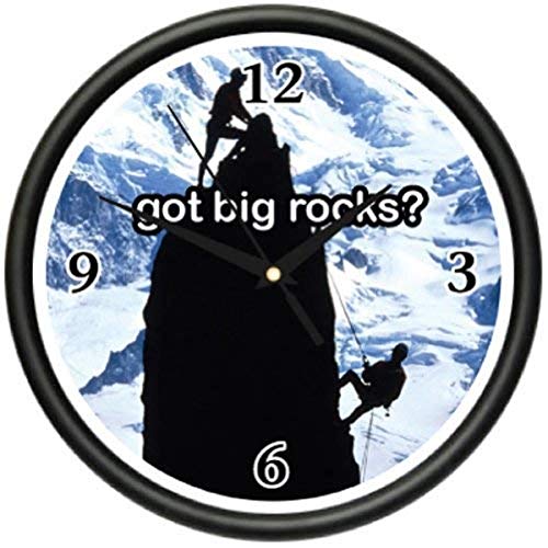Reloj de pared SignMission Climbing Rock 10 in miniatura 1