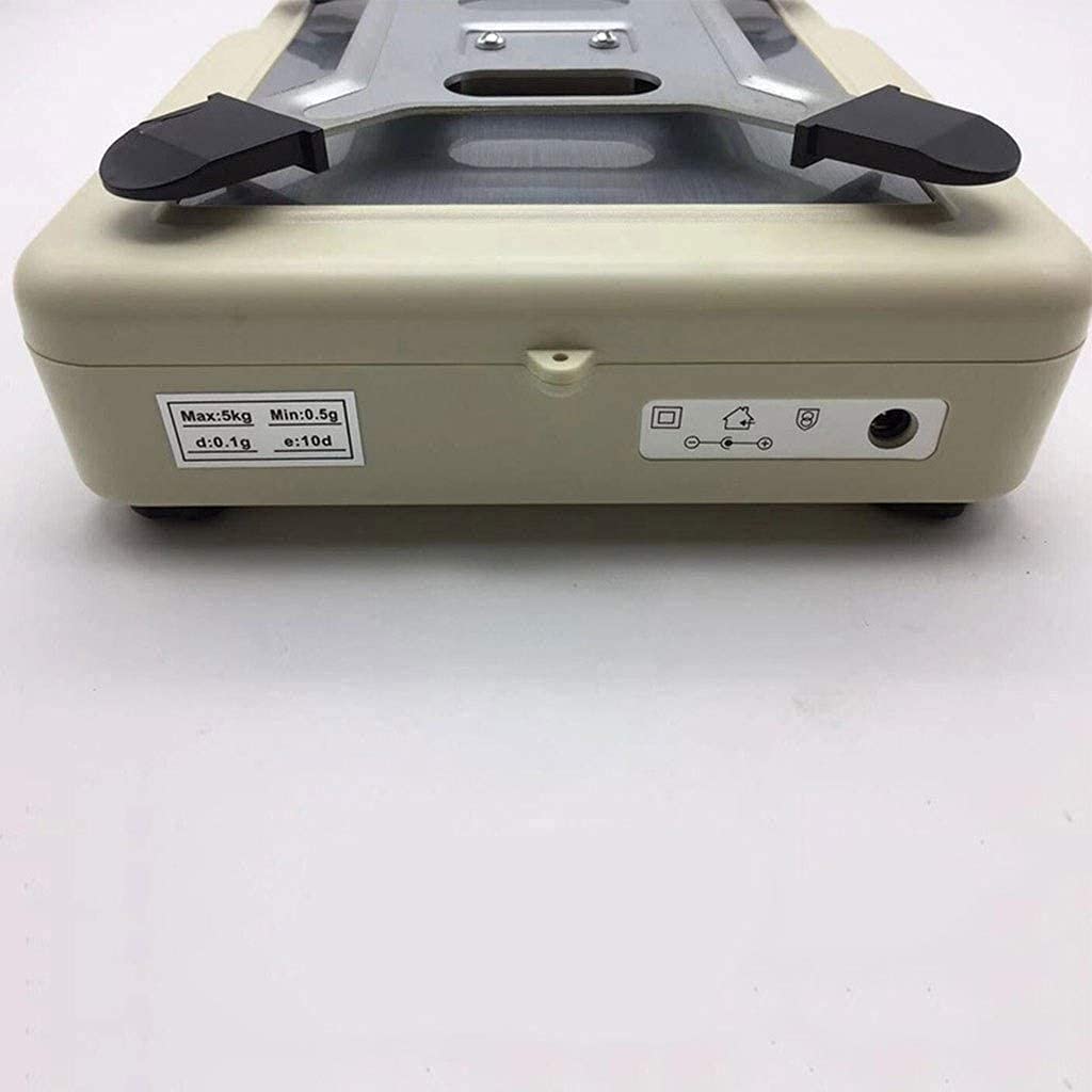 Básculas electrónicas Balanza electrónica analítica de alta precisión Básculas de joyería Básculas digitales de laboratorio Báscula de pesaje de precisión de cocina 0,1 g Calibrada y lista(3