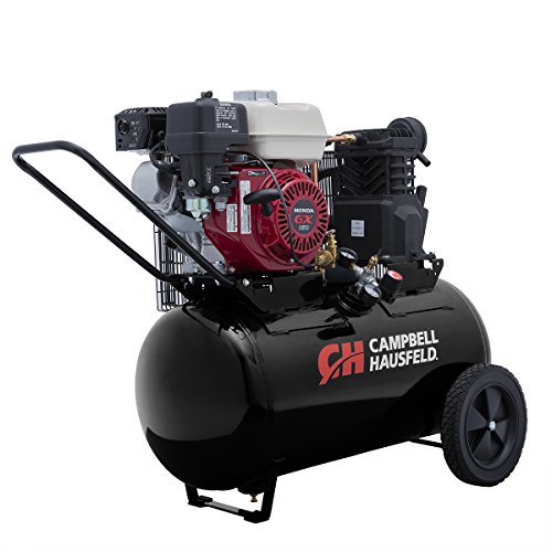 Campbell Hausfeld 20 Gallon Portable Horizontal Single-Stage Gas Air Compressor With Honda Engine (Vt6171X) #TOP1